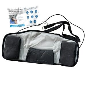 ❗️END OF YEAR SALE Black and Gray Neck Hammock - Muscle Tension Release